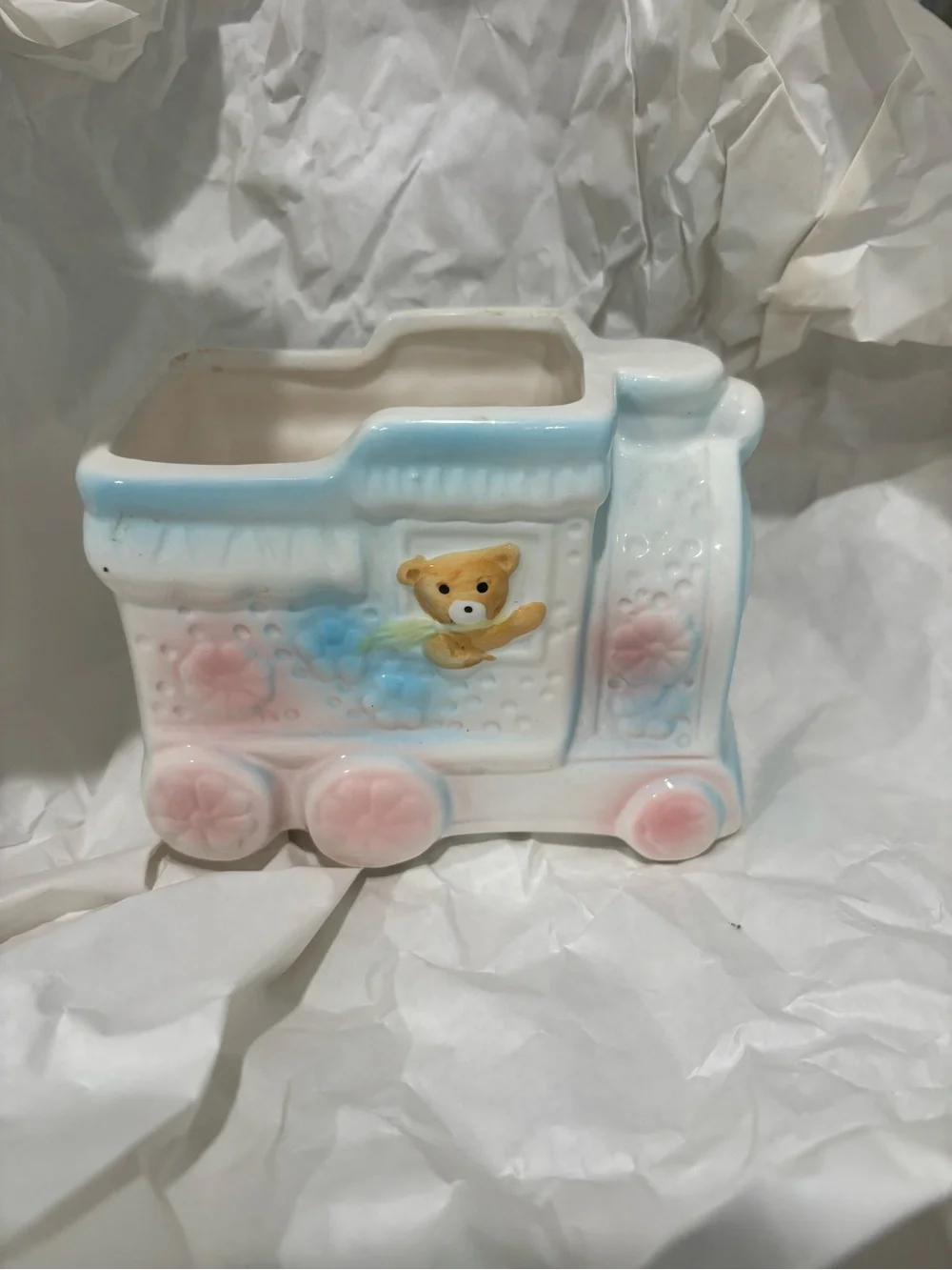 Vintage Ceramic Baby Vase